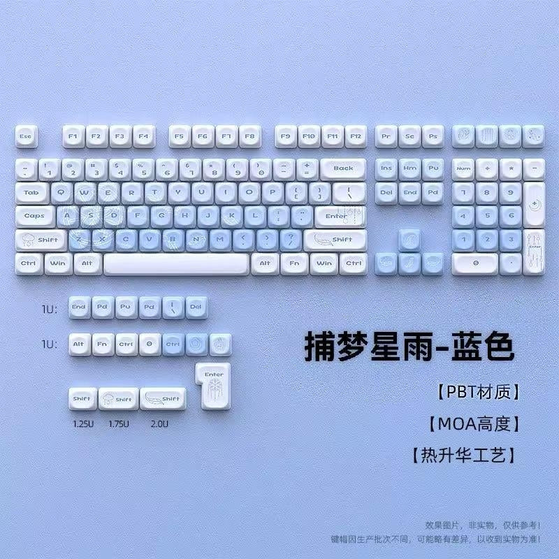 Stardust Drift MOA Keycaps