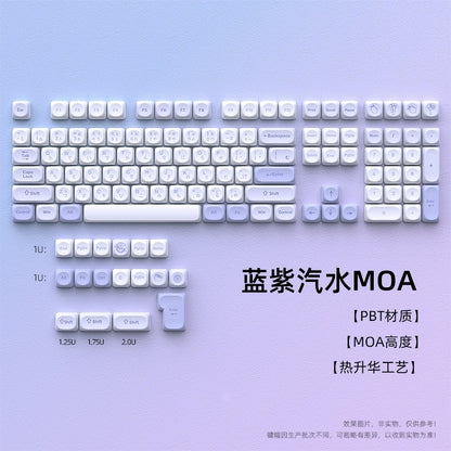 Lunar Lavender Japanese MOA Keycaps