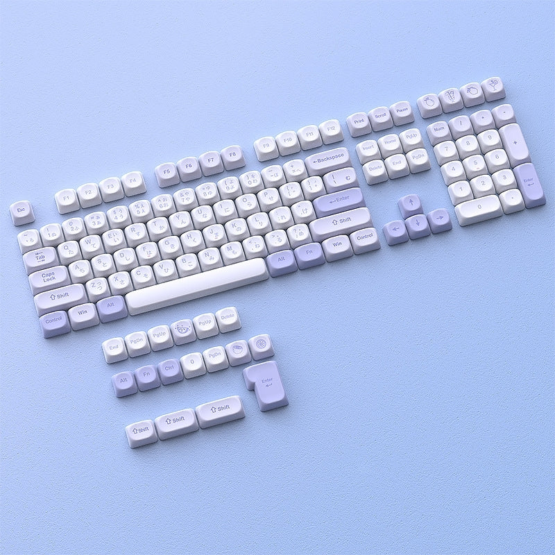 Lunar Lavender Japanese MOA Keycaps