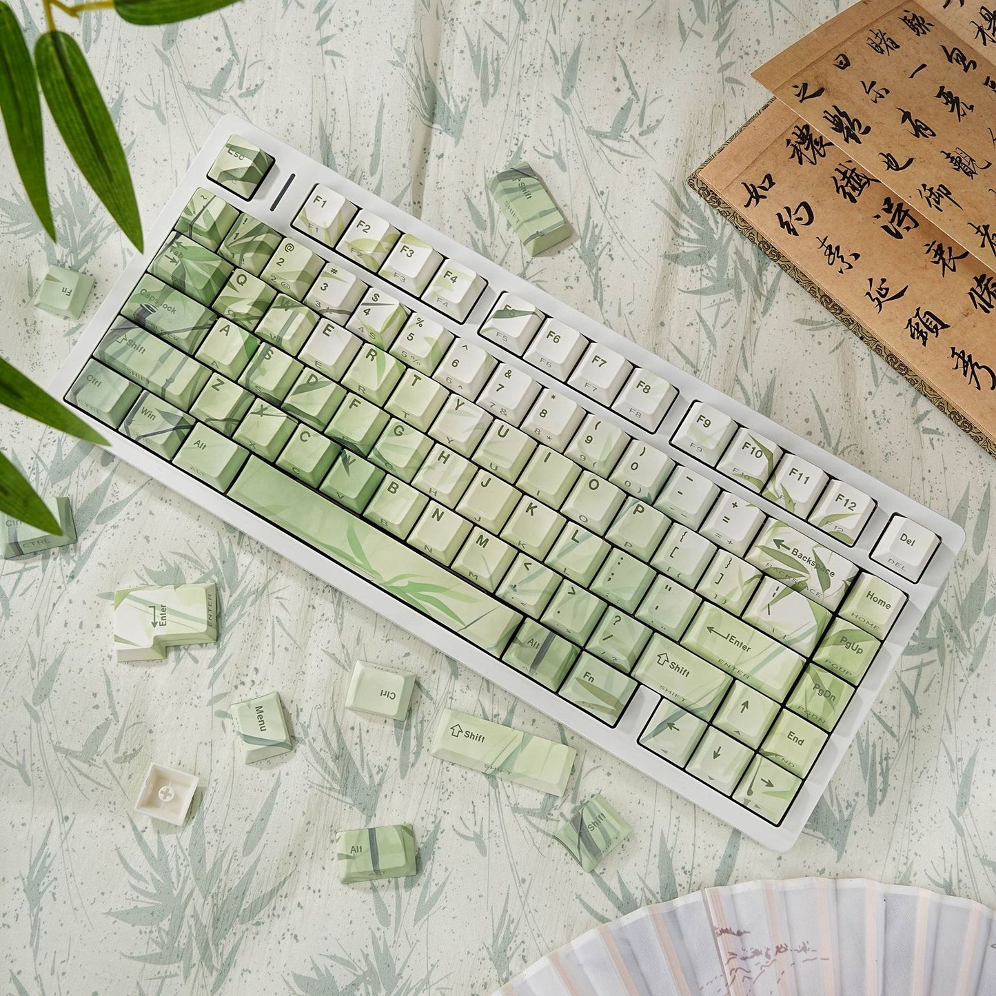 Bamboo Cherry Dual Legends Backlit Keycaps