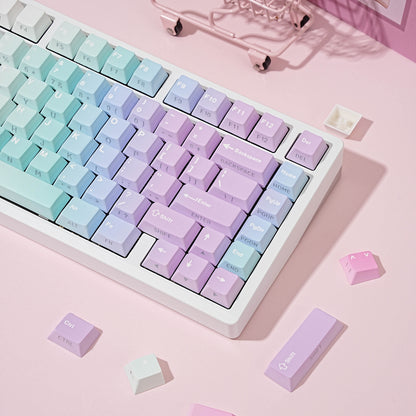 Aurora Y2K Cherry  Dual Legends Backlit Keycaps