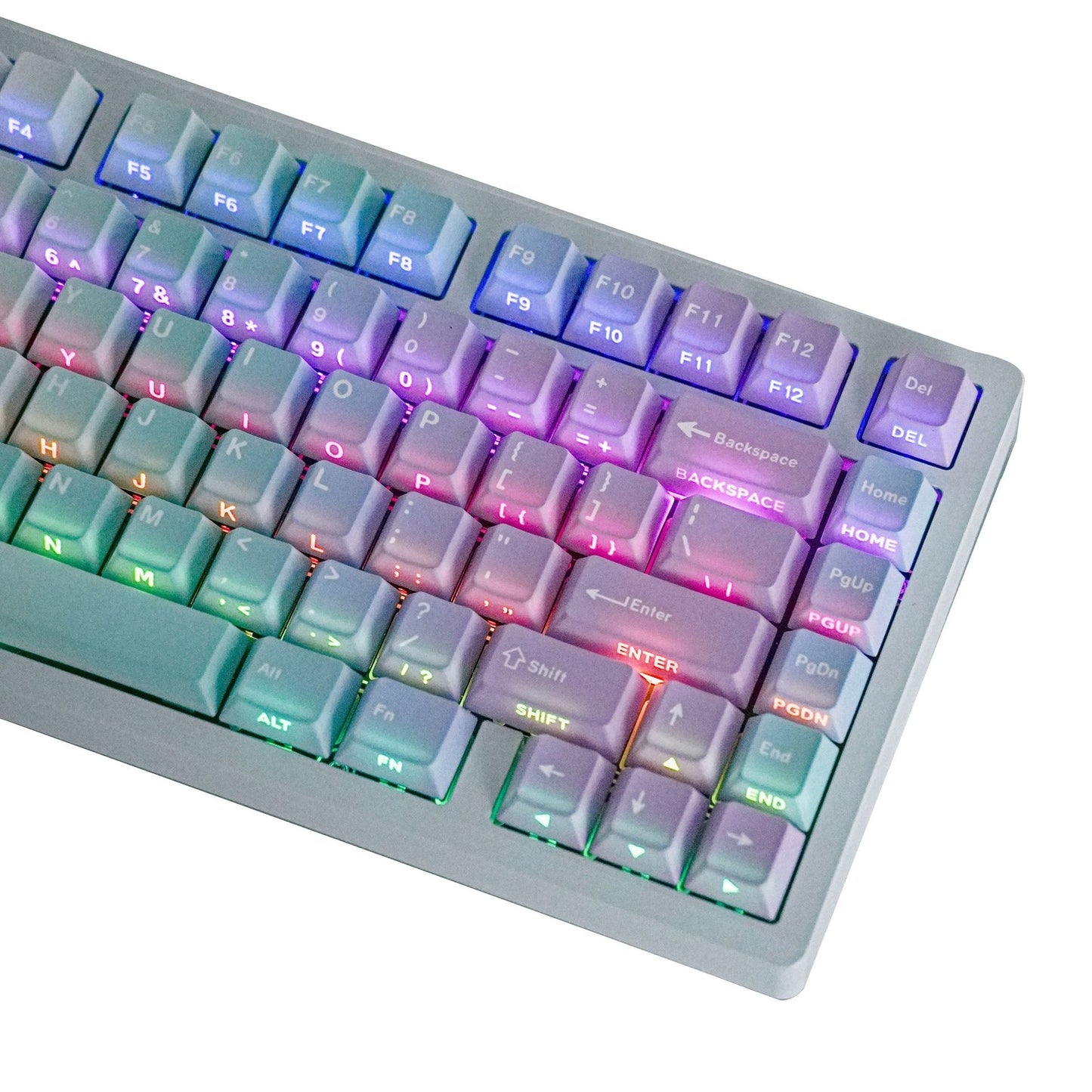 Aurora Y2K Cherry  Dual Legends Backlit Keycaps