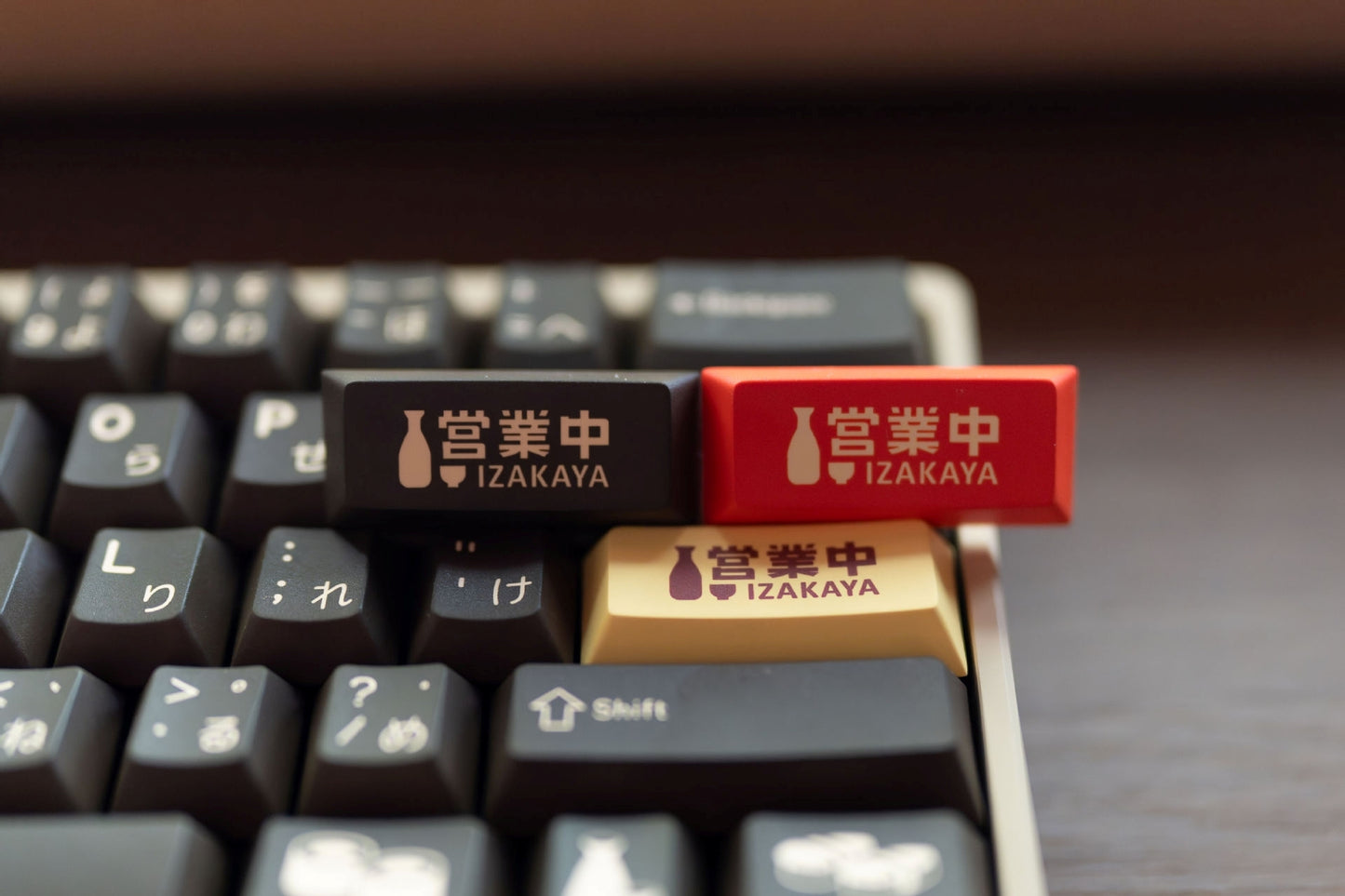PREMIUM Sunny Day Izakaya Cherry PBT Keycaps