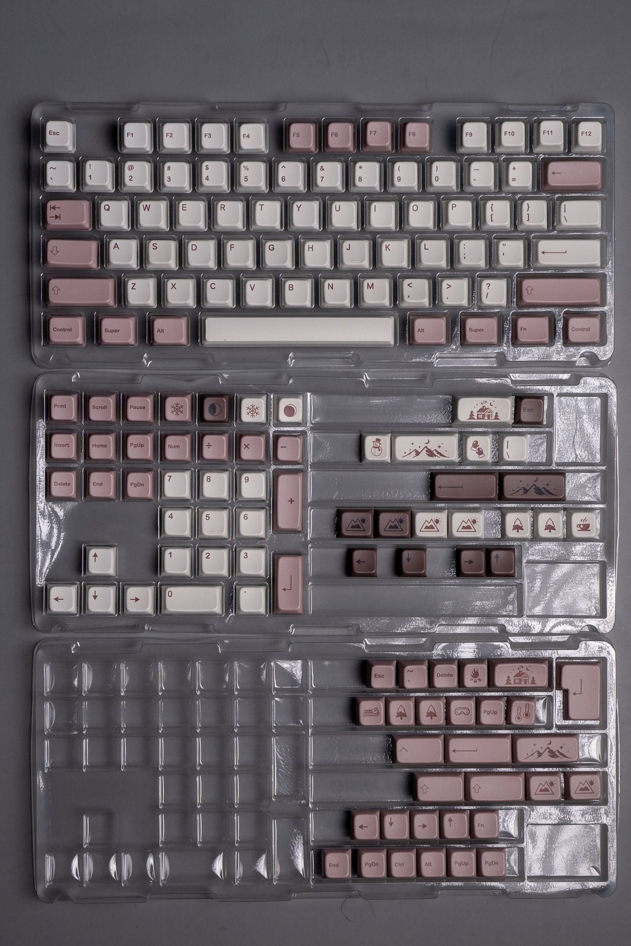 Winter Mountain MDA PBT Keycaps