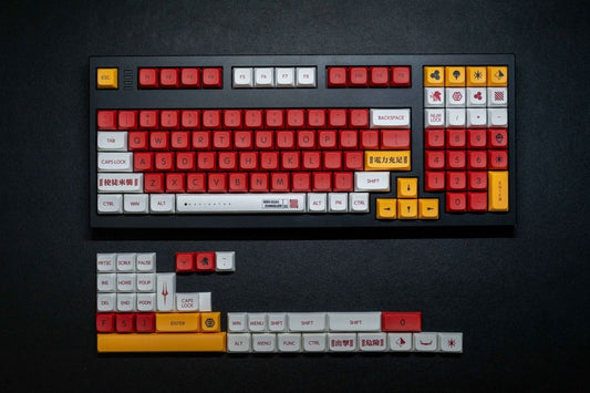 Evangelion 02 XDA PBT KEYCAPS