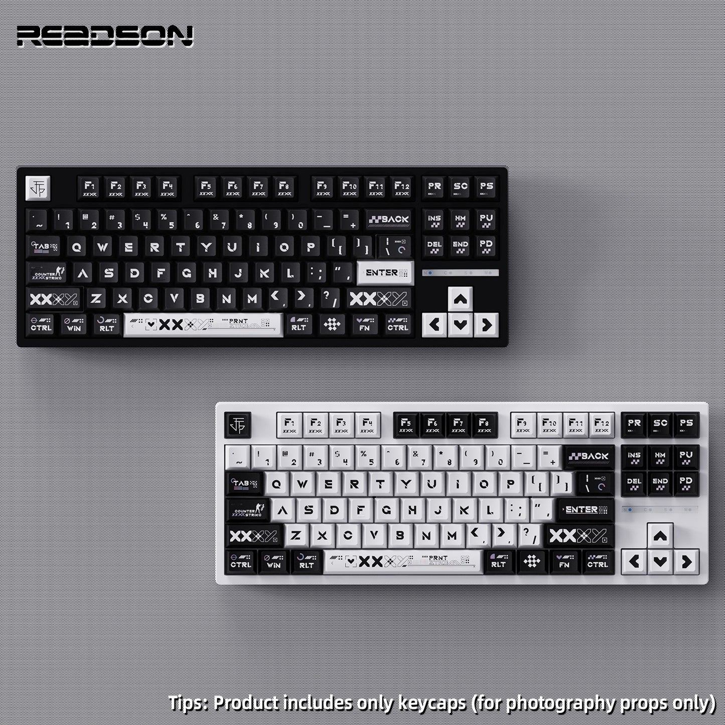 Counter Strike Printstream Decal Collection Cherry PBT Keycaps