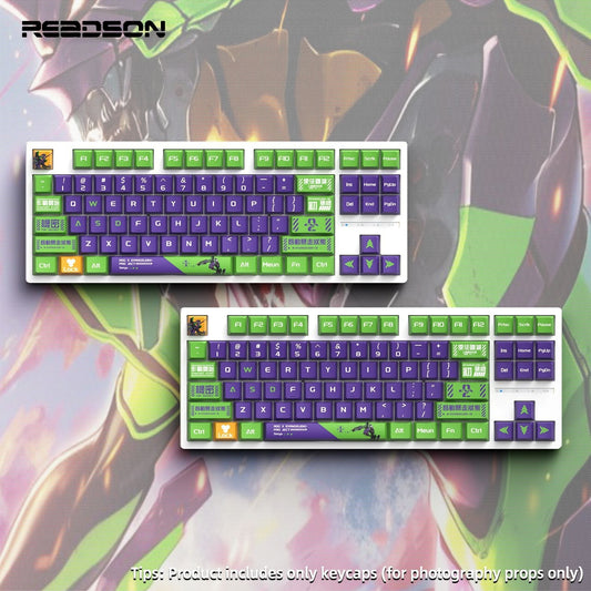 Unit 01 Theme Cherry PBT Keycaps