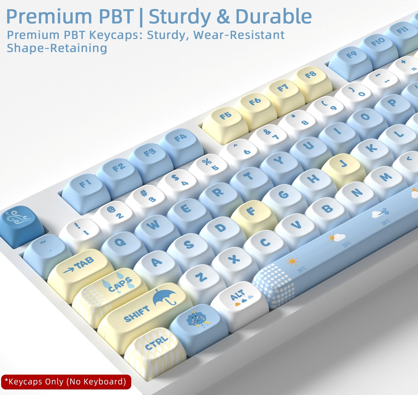 Weather Forcast MOA PBT Keycaps