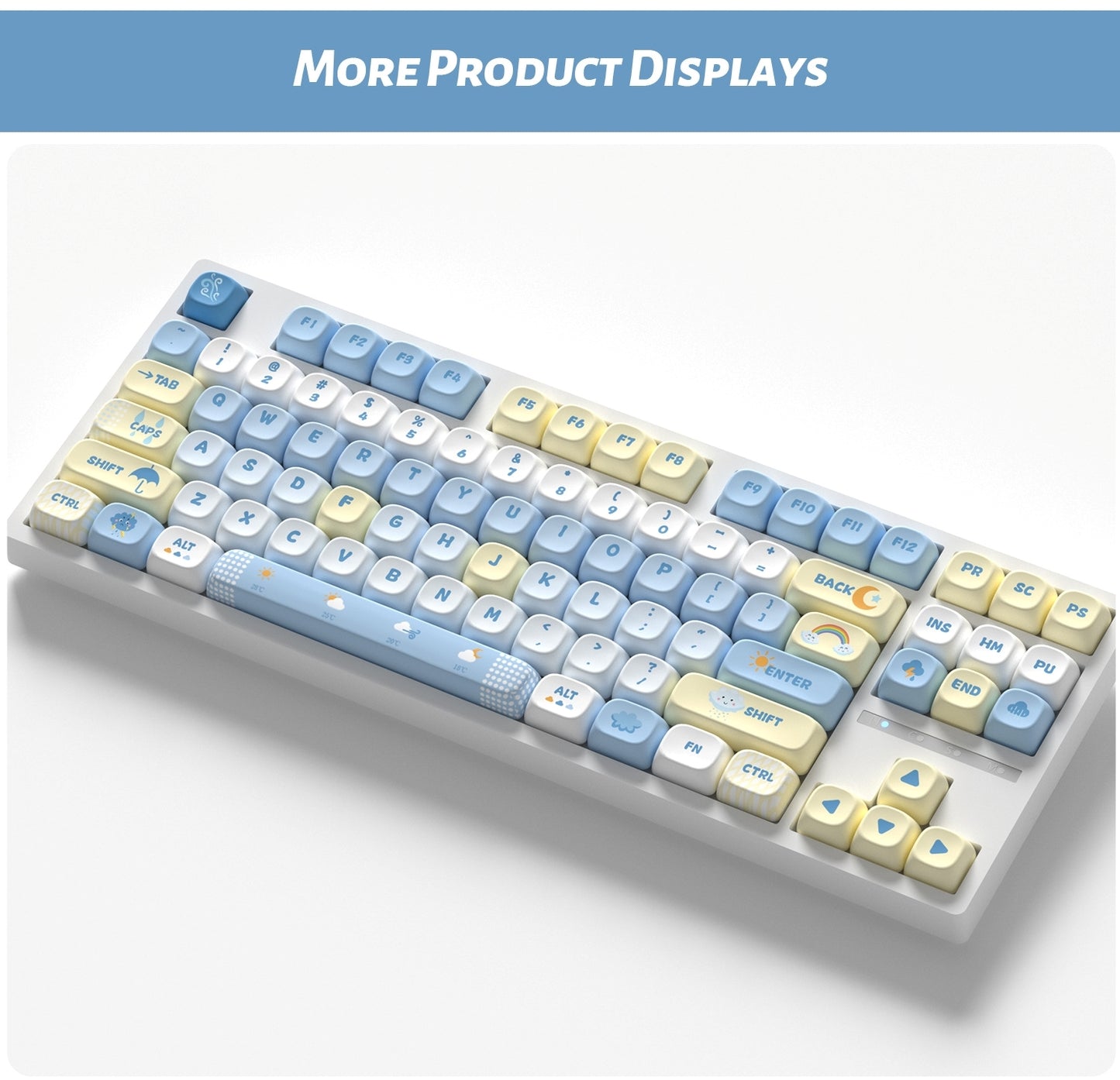 Weather Forcast MOA PBT Keycaps