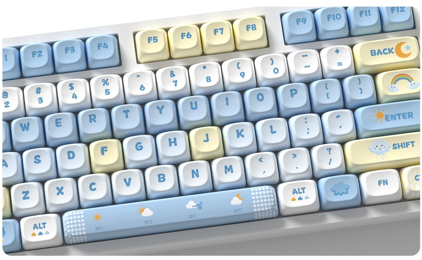 Weather Forcast MOA PBT Keycaps