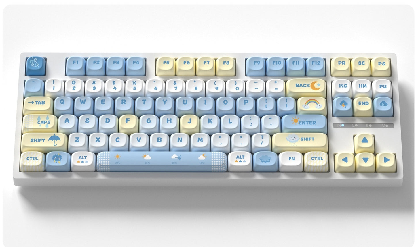 Weather Forcast MOA PBT Keycaps