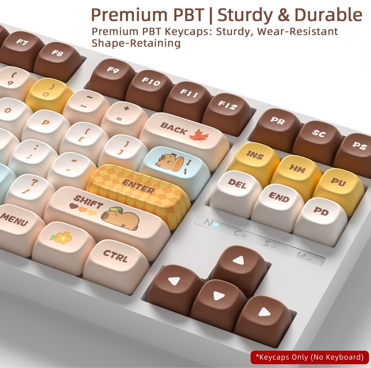 Capybara MOA PBT Keycaps