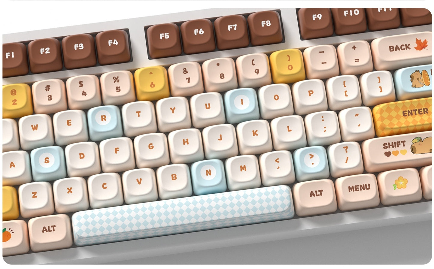 Capybara MOA PBT Keycaps