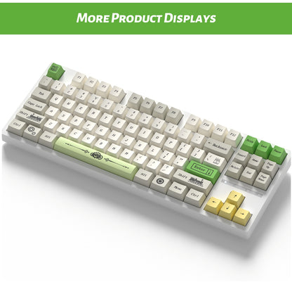 Green Switch Steampunk Cherry PBT Keycaps