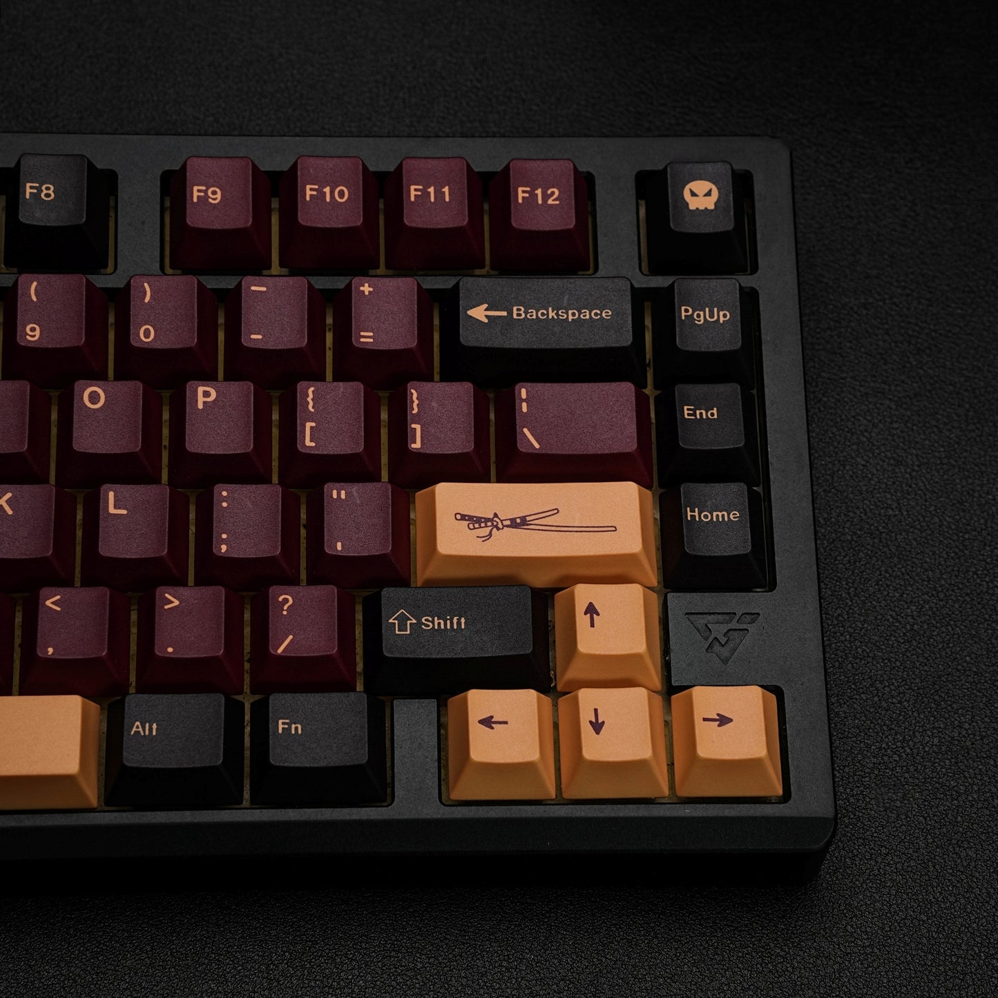 Red Samurai Inspired Cherry PBT Keycaps