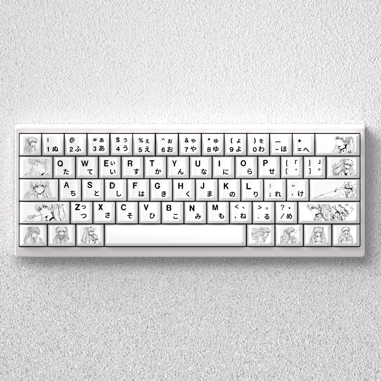 Asuka Pure Edition Premium Cherry PBT MINI Keycaps