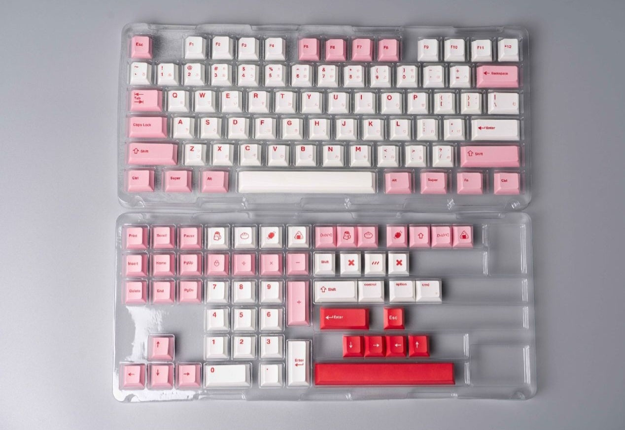 Darling Japanese Cherry PBT Keycaps