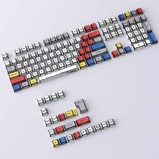 Comic Manga Cartoon Dual Legends Shinethrough Keycaps