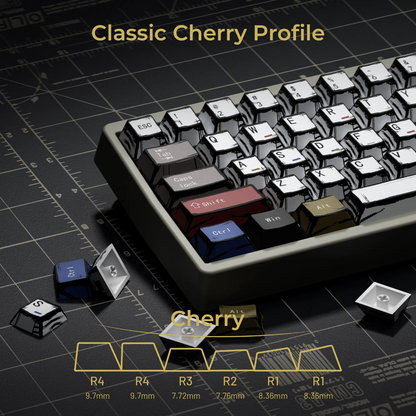 XVX Manga Theme Graffiti Cherry PBT Keycaps