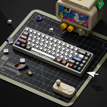 XVX Manga Theme Graffiti Cherry PBT Keycaps