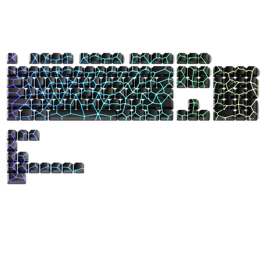 XVX Twilight Butterfly Tangle Pattern IMD TECH Shinethrough OEM Keycaps