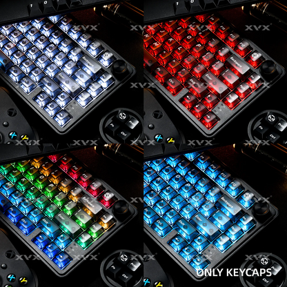 XVX WOB Clear Matte Surface Cherry Keycaps