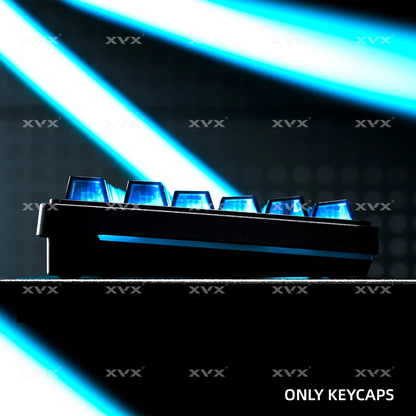 XVX WOB Clear Matte Surface Cherry Keycaps