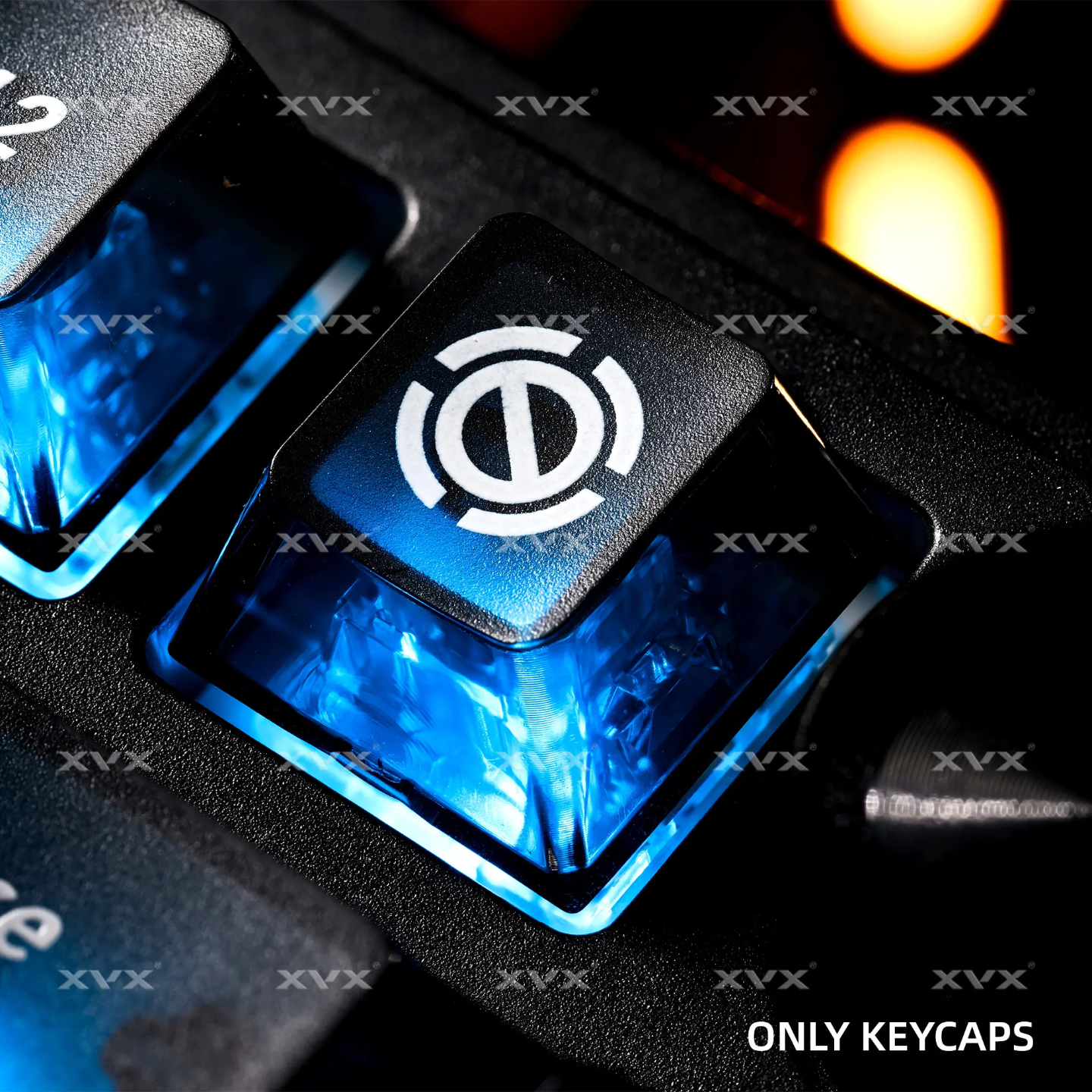 XVX WOB Clear Matte Surface Cherry Keycaps