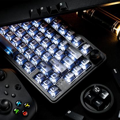 XVX WOB Clear Matte Surface Cherry Keycaps
