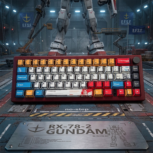 Comic Manga Gundam Cherry PBT Keycaps