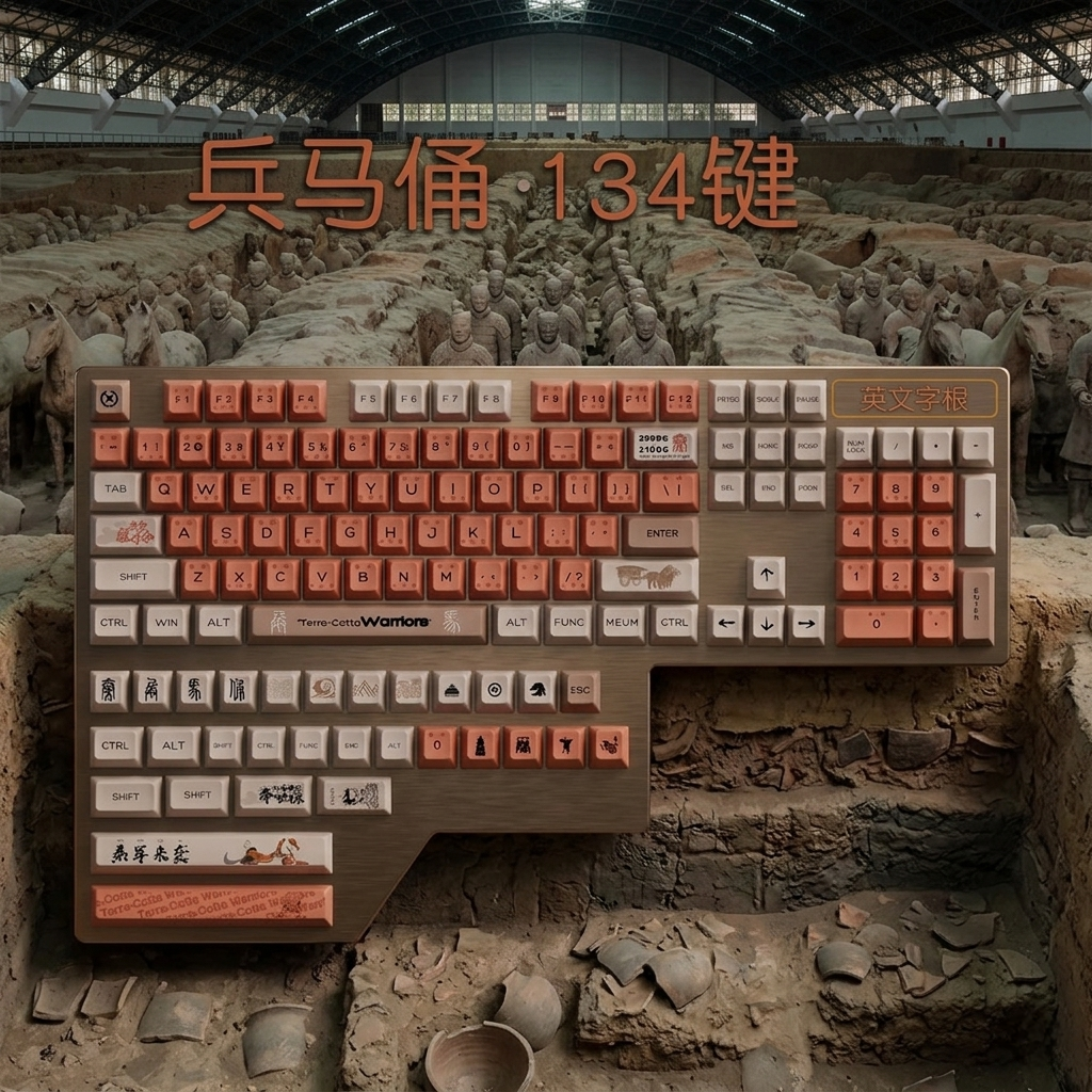 Terracotta Army MDA Profile Keycaps