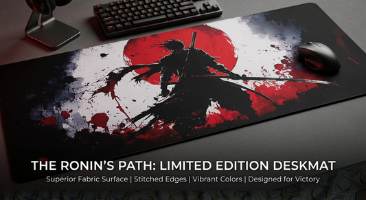 The Ronin's Path Smooth XXL Deskmat