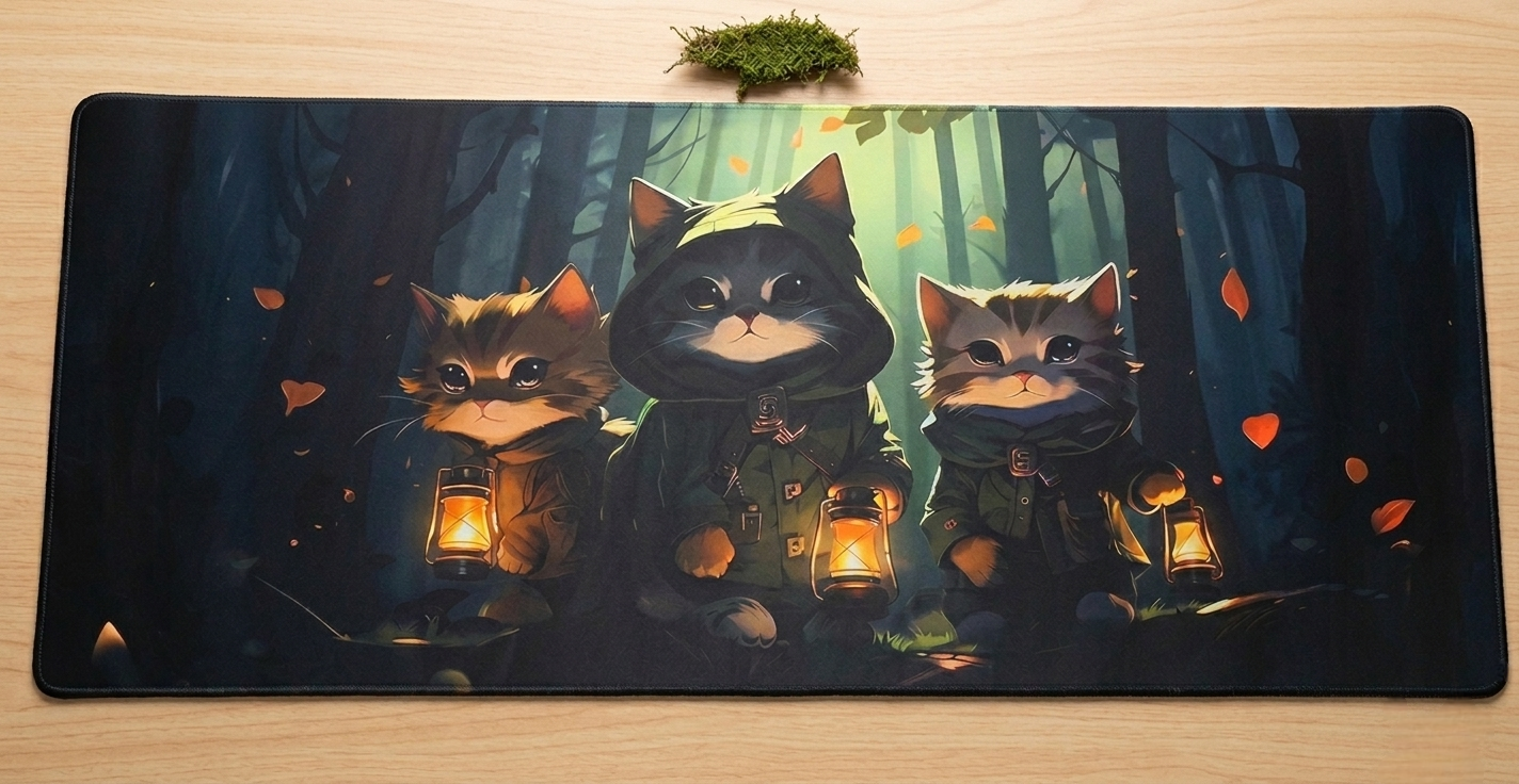 The Forest Of Lost Lanterns Smooth XXL Deskmat