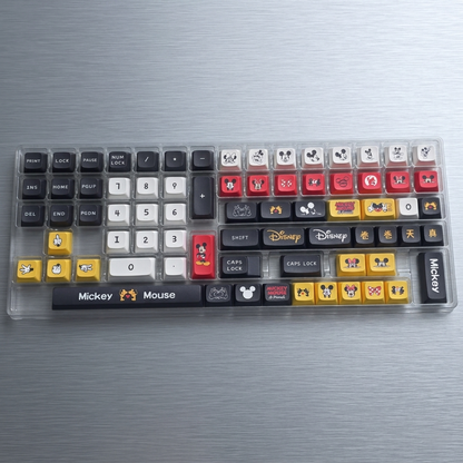 Mickey Mouse XDA PBT Keycaps