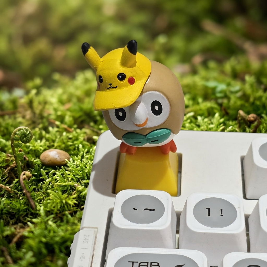 Pokemon Trainer Series Artisan Keycaps
