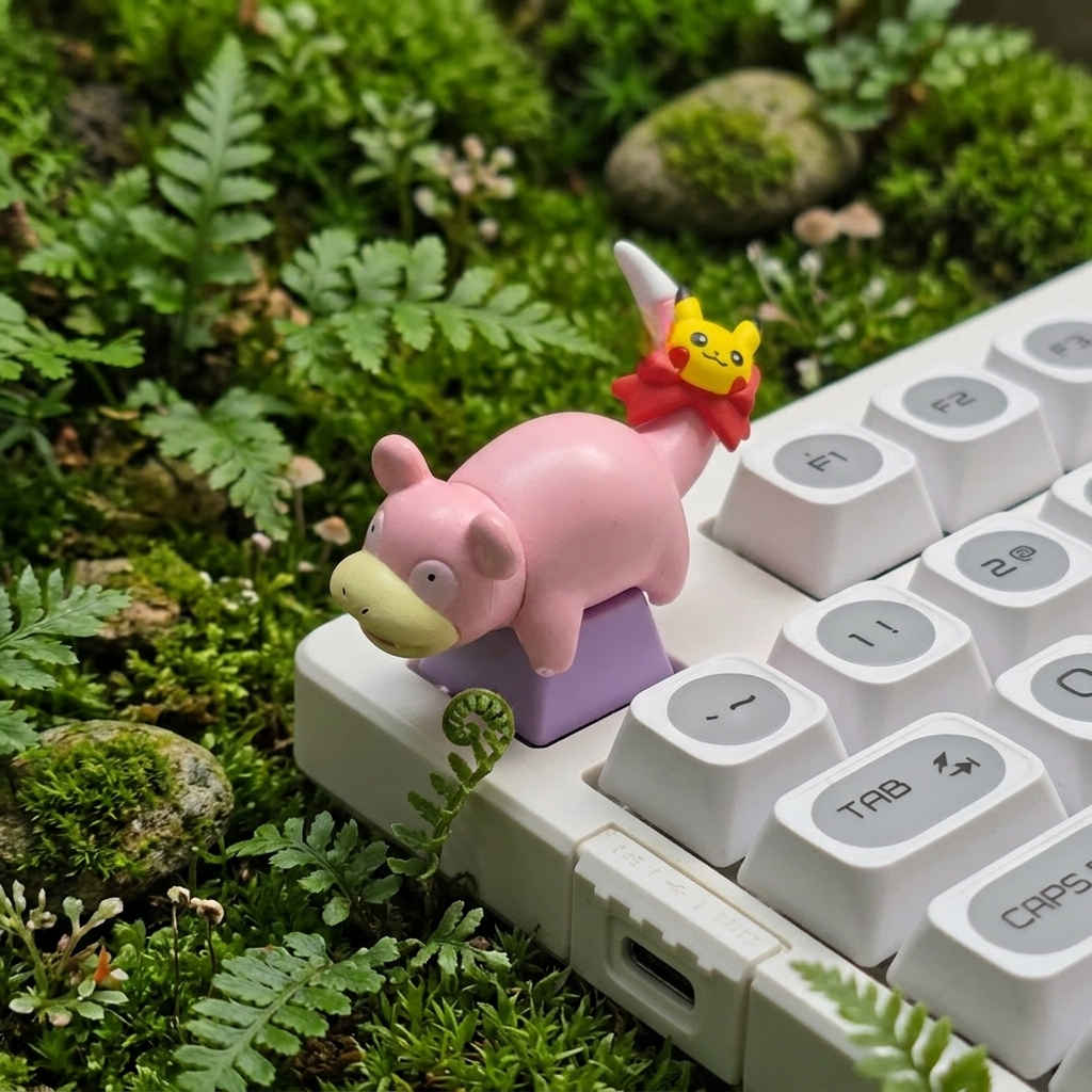 Pokemon Trainer Series Artisan Keycaps