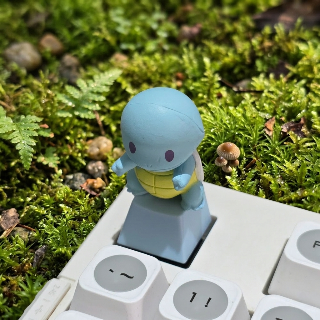 Pokemon Trainer Series Artisan Keycaps