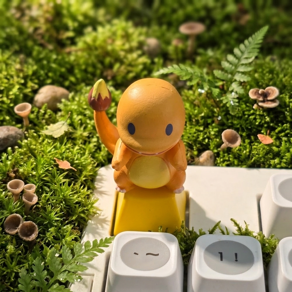 Pokemon Trainer Series Artisan Keycaps