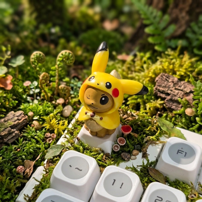 Pokemon Trainer Series Artisan Keycaps
