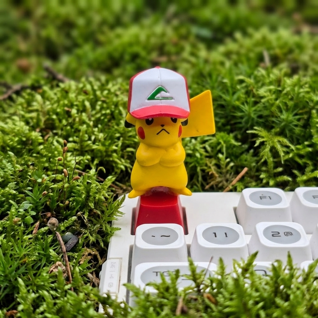 Pokemon Trainer Series Artisan Keycaps