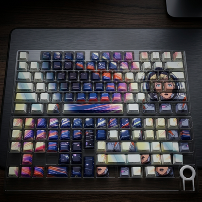 Astronaut Cherry PBT Keycaps