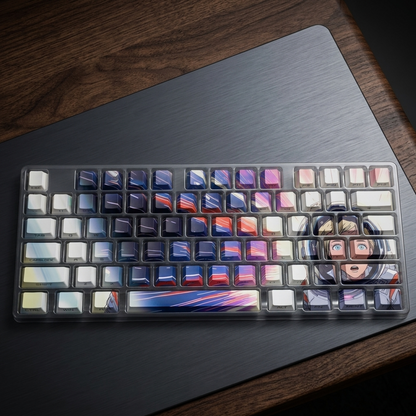Astronaut Cherry PBT Keycaps
