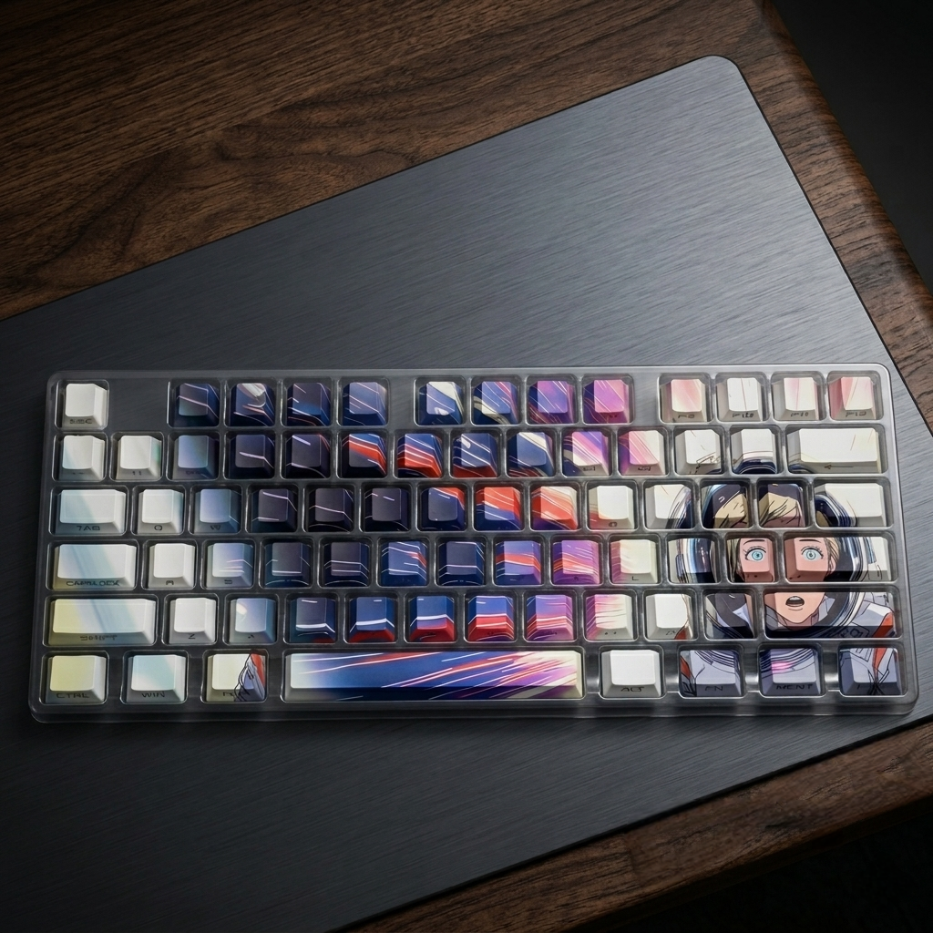 Astronaut Cherry PBT Keycaps