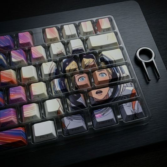 Astronaut Cherry PBT Keycaps