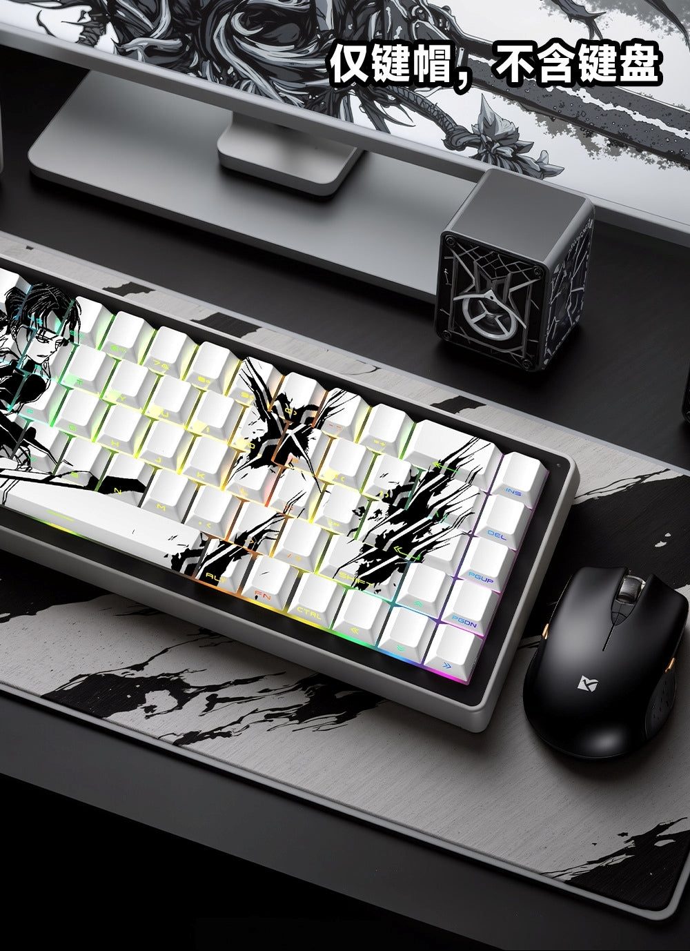 Levi's Quality Side Backlit Cherry PBT Keycaps