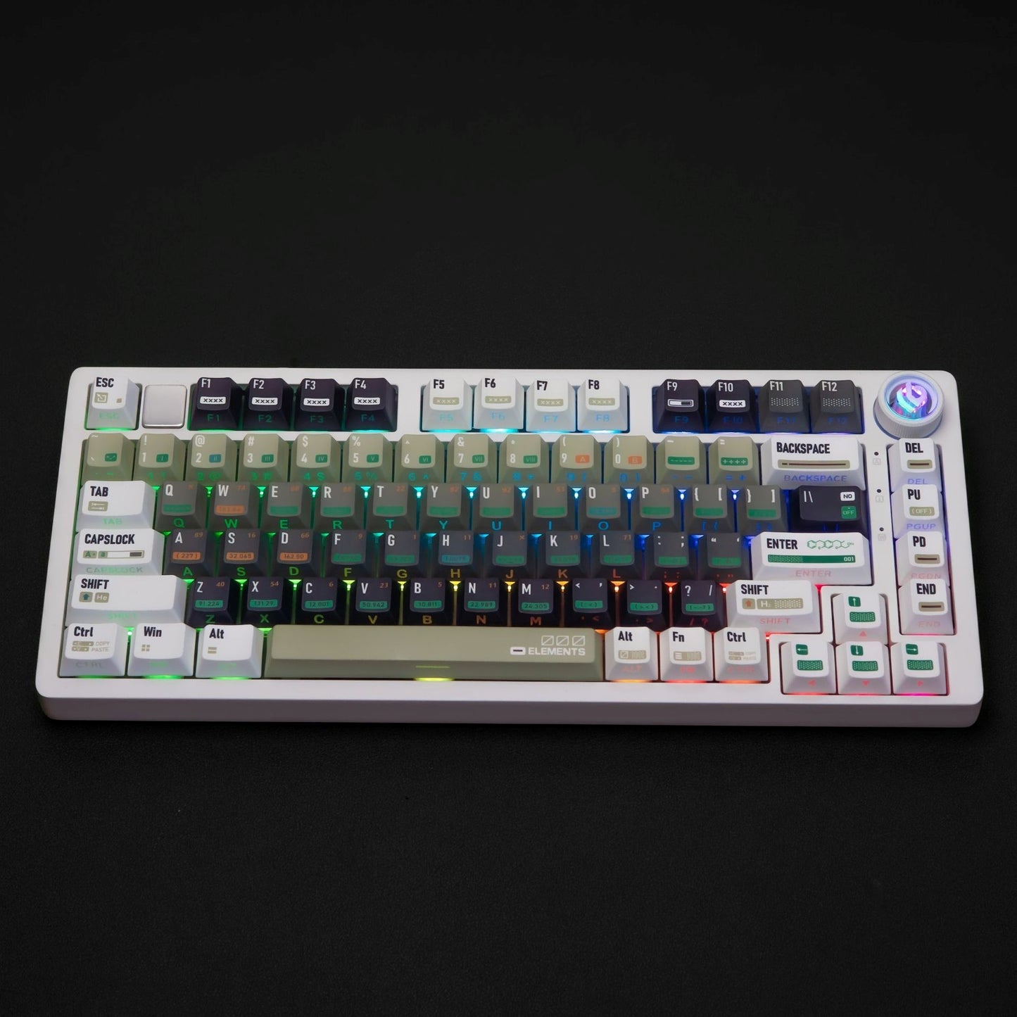 Chemistry Dual Legends Backlit Keycaps