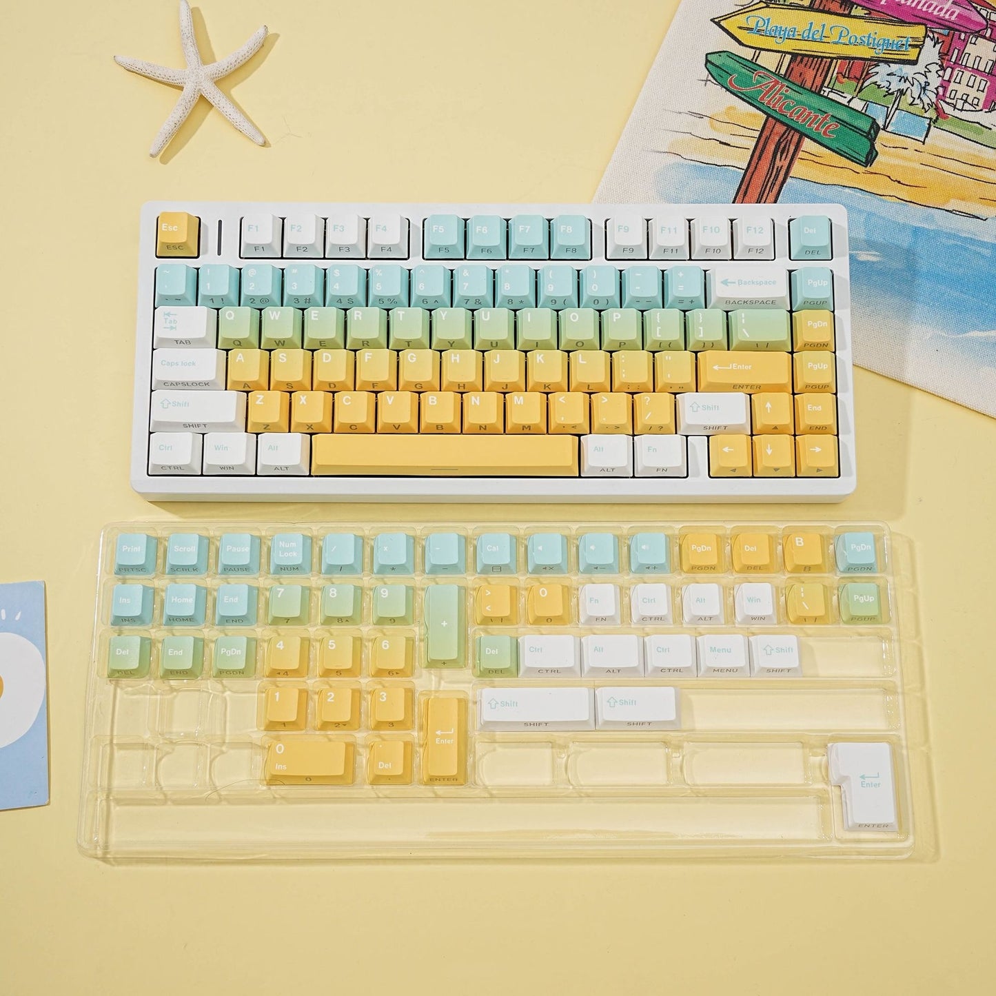 Shallow Dream Dual Legends Backlit Keycaps