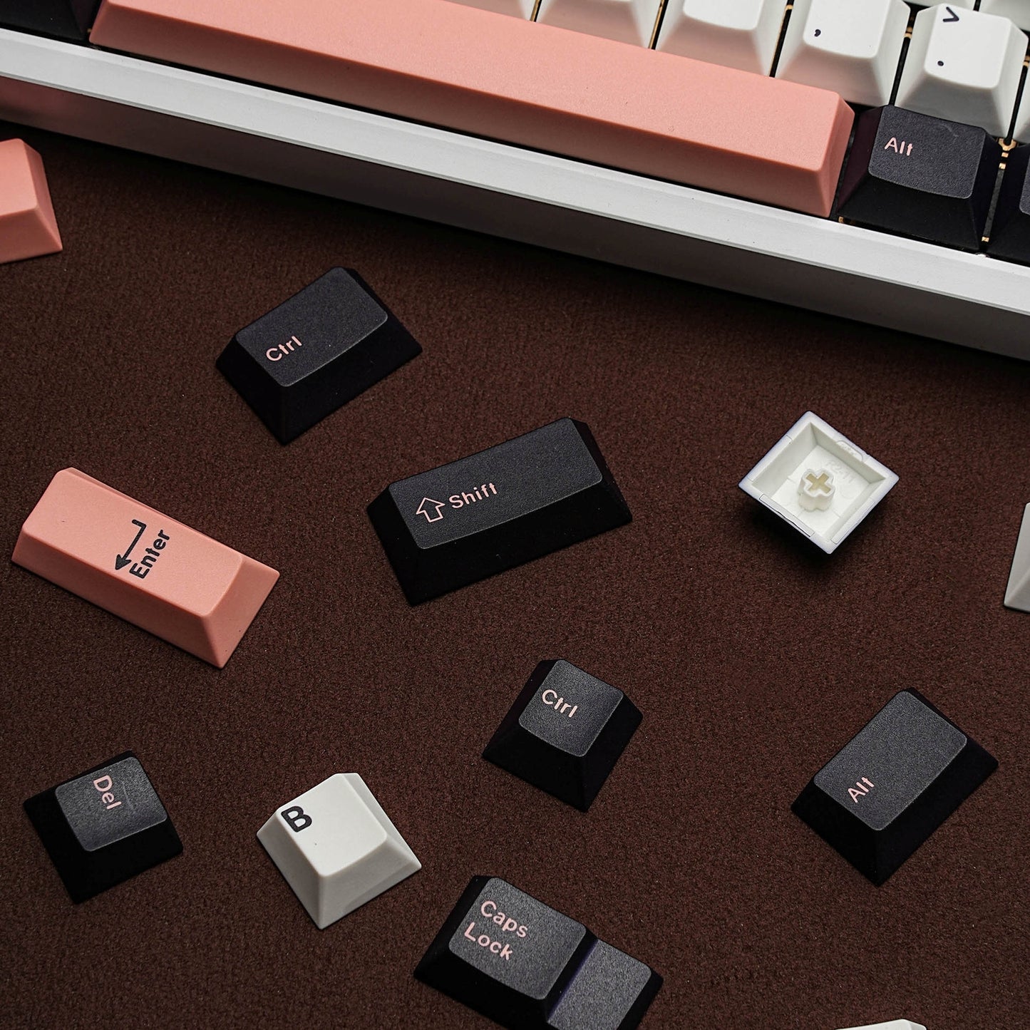 Olivia Inspired Thick Cherry PBT Keycaps