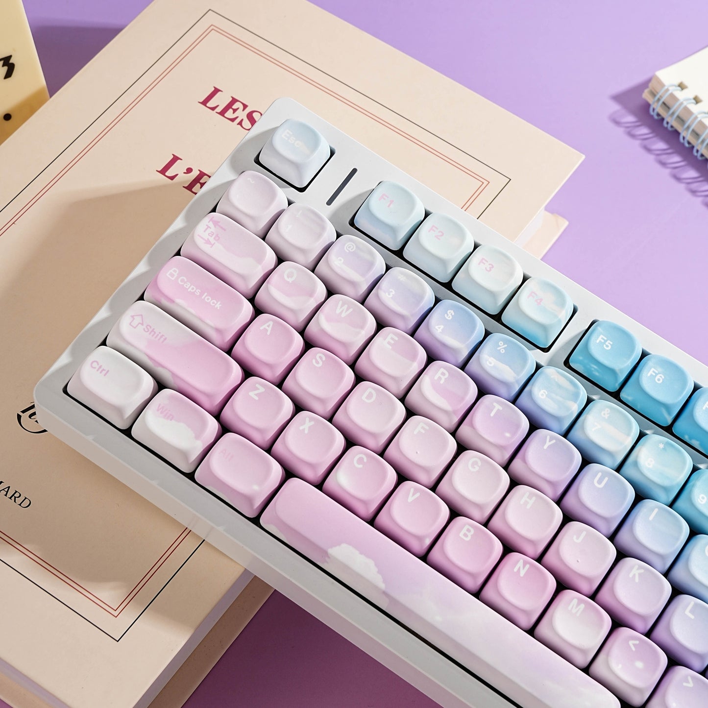 Dreamy Sky Moa PBT Keycaps