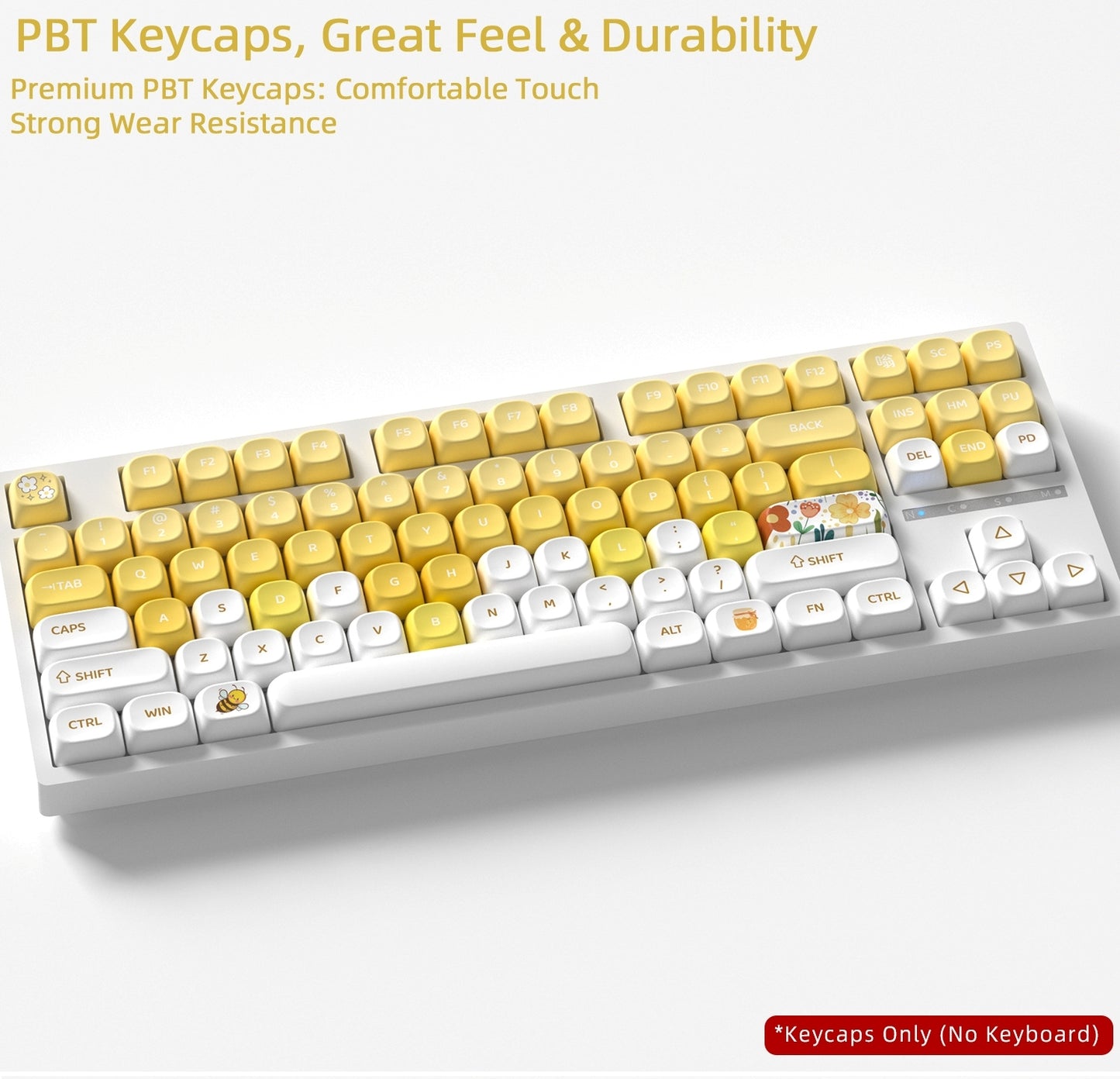 Little Honey MOA PBT Keycaps